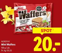 Lidl NORDTHY Mini Waffers tilbud