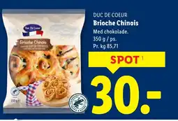 Lidl DUC DE COEUR Brioche Chinois tilbud