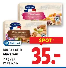 Lidl DUC DE COEUR Macarons tilbud