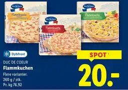 Lidl DUC DE COEUR Flammkuchen tilbud