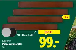 Lidl PARKSIDE® Plænekanter af stål tilbud