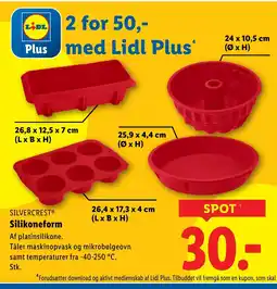 Lidl SILVERCREST® Silikoneform tilbud