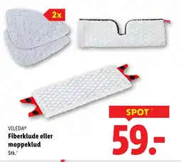 Lidl VILEDAⓇ Fiberklude eller moppeklud tilbud