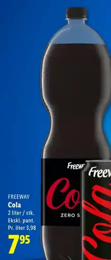 Lidl FREEWAY Cola tilbud