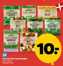 Netto Harvest Best grøntsager tilbud