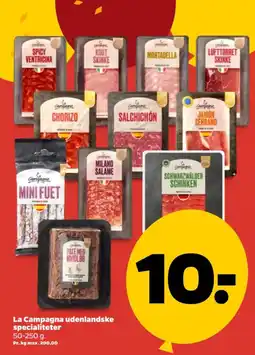 Netto La Campagna udenlandske specialiteter tilbud