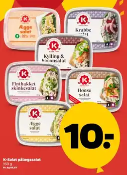 Netto K-Salat pålægssalat tilbud