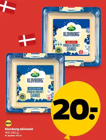 Arla Klovborg skiveost