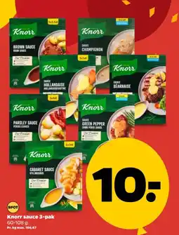 Netto Knorr sauce 3-pak tilbud