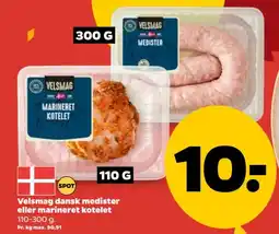 Netto Velsmag dansk medister eller marineret kotelet tilbud
