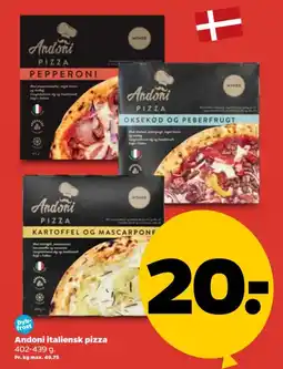 Netto Andoni italiensk pizza tilbud