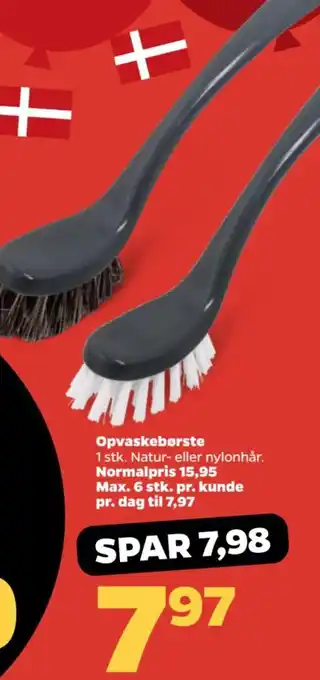 Netto Opvaskebørste tilbud
