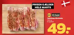 Netto Velsmag ribsteaks tilbud