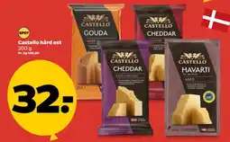 Netto Castello hård ost tilbud