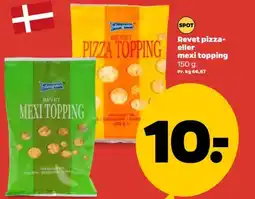 Netto Revet pizza- eller mexi topping tilbud