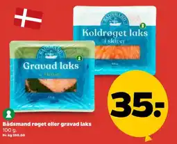 Netto Bådsmand røget eller gravad laks tilbud