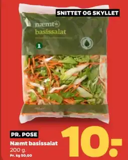 Netto Næmt basissalat tilbud