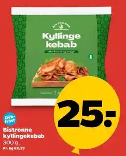 Netto Bistronne kyllingekebab tilbud