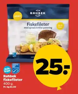 Netto Rahbek fiskefileter tilbud