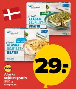Netto Alaska sejfilet gratin tilbud