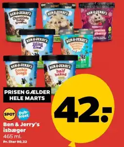 Netto Ben & Jerry's isbæger tilbud