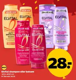 Netto Elvital shampoo eller balsam tilbud