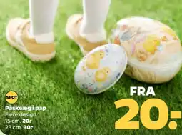 Netto Påskeæg i pap tilbud