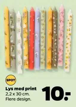 Netto Lys med print tilbud