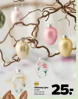 Netto Påskeæg i glas tilbud