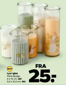 Netto Lys i glas tilbud