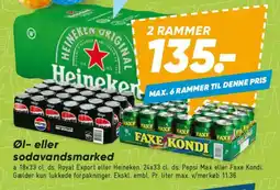 Bilka Øl- eller sodavandsmarked tilbud