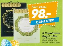 Bilka Il Capolavoro Bag-in-Box tilbud