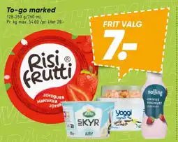 Bilka To-go marked tilbud