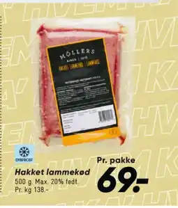 Bilka Hakket lammekød tilbud