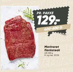 Bilka Marineret flanksteak tilbud