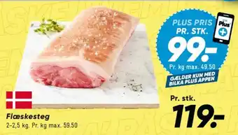 Bilka Flæskesteg tilbud