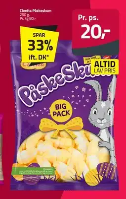 Fleggaard Cloetta Påskeskum tilbud