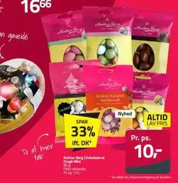 Fleggaard Anthon Berg Chokolade el. Dragé Mini tilbud