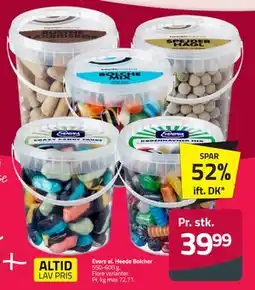 Fleggaard Evers el. Heede Bolcher tilbud