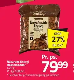 Fleggaard Naturens Energi Hasselnødder tilbud