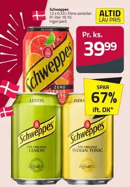 Fleggaard Schweppes tilbud