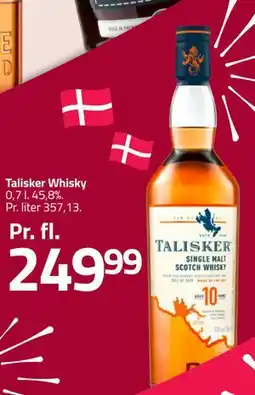 Fleggaard Talisker Whisky tilbud