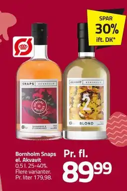 Fleggaard Bornholm Snaps el. Akvavit tilbud