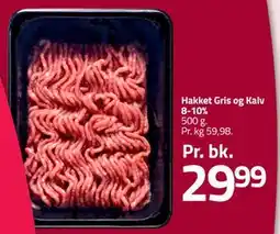 Fleggaard Hakket Gris og Kalv 8-10% tilbud