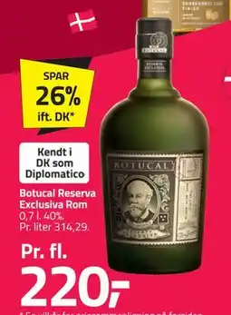 Fleggaard Botucal Reserva Exclusiva Rom tilbud