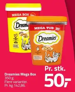 Fleggaard Dreamies Mega Box tilbud