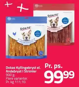 Fleggaard Dokas Kyllingebryst el. Andebryst I Strimler tilbud