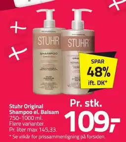Fleggaard Stuhr Original Shampoo el. Balsam tilbud