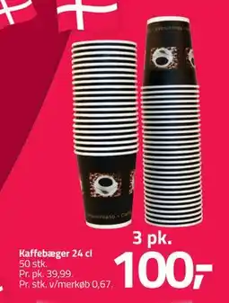 Fleggaard Kaffebæger 24 cl tilbud
