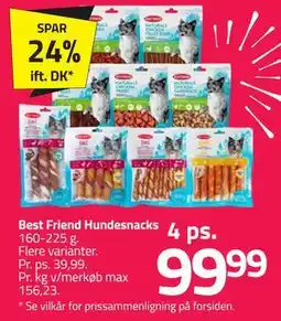 Fleggaard Best Friend Hundesnacks tilbud